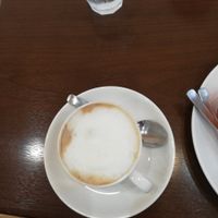 Soy latte at Rota Cafe in Fukuoka