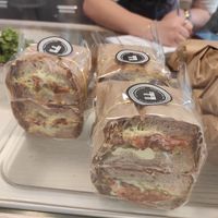 Sandwiches at Fach Juice Shop in Bratislava