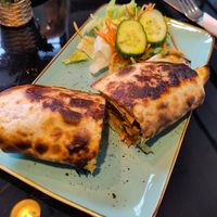 Kebab Wrap at 37 grad Kaffeebar Landegeschäft in Lindau