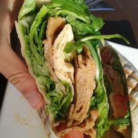 vegan kebap wrap at 37 grad Kaffeebar Landegeschäft in Lindau
