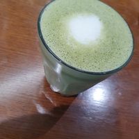 Oat milk matcha latte. at Riverhead Coffee in Cleethorpes