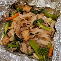 Pad See Ewe with tofu at Thai Ocha in Kerrville