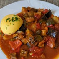 Polenta at Konoba Bonaca in Zadar