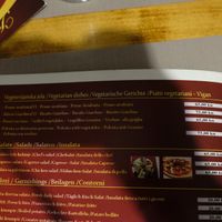 Menu at Konoba Bonaca in Zadar