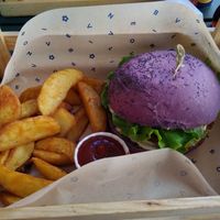 Flower burger at Flower Burger in Rome