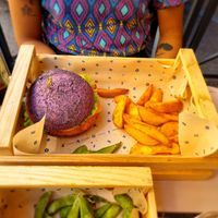 Cheesy Cecio at Flower Burger in Rome