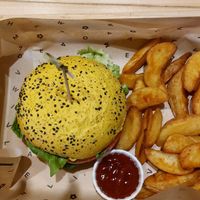 Fries were not enough :( at Flower Burger in Rome