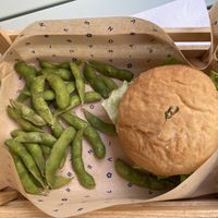 jungle burger w/ gf bun at Flower Burger in Rome