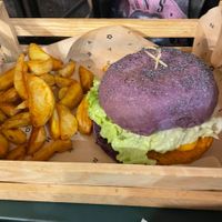   at Flower Burger in Rome