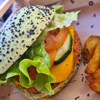  at Flower Burger in Rome