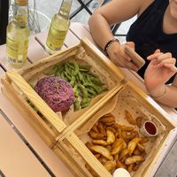   at Flower Burger in Rome