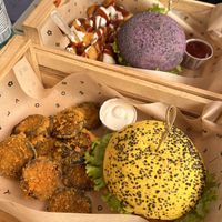   at Flower Burger in Rome