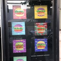   at Flower Burger in Rome