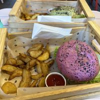   at Flower Burger in Rome