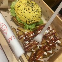   at Flower Burger in Rome