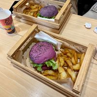   at Flower Burger in Rome