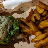 Jungle bbq at Flower Burger in Rome