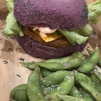 Purple one.   at Flower Burger in Rome