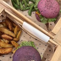 Another two sets  at Flower Burger in Rome