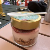 Cheesecake   at Flower Burger in Rome