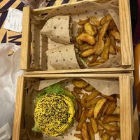   at Flower Burger in Rome