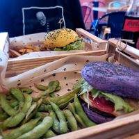 Lunch at Flower Burger in Rome