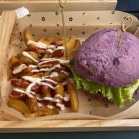 Signature Flower Burger  at Flower Burger in Rome