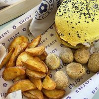   at Flower Burger in Rome