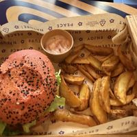   at Flower Burger in Rome