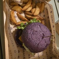 Flower burger at Flower Burger in Rome