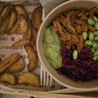 Bowl at Flower Burger in Rome