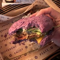   at Flower Burger in Rome