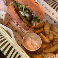   at Flower Burger in Rome