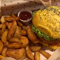 Spicy Burger at Flower Burger in Rome