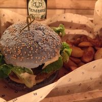 Ocean Burger at Flower Burger in Rome