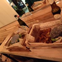 Ocean + Flower burger at Flower Burger in Rome