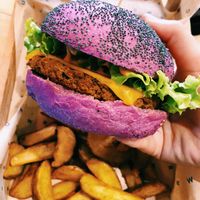 Cherry bomb!! So pretty at Flower Burger in Rome