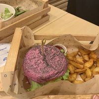 D at Flower Burger in Rome