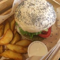 Burger  at Flower Burger in Rome