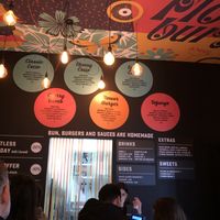 Ordering queue  at Flower Burger in Rome