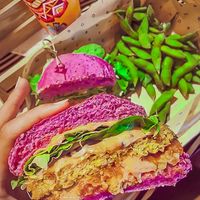 Cherry at Flower Burger in Rome