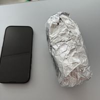 enough for lunch time   at Burreatos in Stuttgart