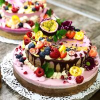 Raw Tart at Simply Vegan in Prievidza