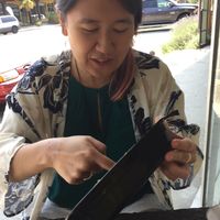 The Rawsagna is finger licking good.  at HooRaw Sunshine Coast Vegan + Market in Sechelt