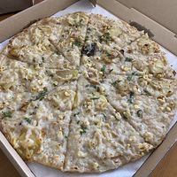 Vegan Pizza of the Day at Sliver Pizzeria  - Telegraph in Berkeley