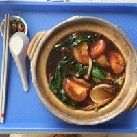 Claypot beehoon at Miao Cheng Vegetarian in Central Singapore