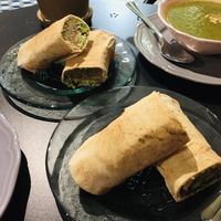 Vegan wraps at Salted Cafe in Sofia