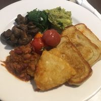 Vegan Delight Breakie  at Laneway Cafe in Devonport