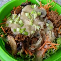 (Courtenay) Comfort Bowl of the day at Rawthentic Eatery in Courtenay