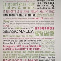 Raw food benefits 🥑 at Rawthentic Eatery in Courtenay